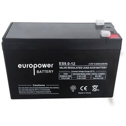 Europower ES12-9 Baterija za UPS 12V 9Ah Cene