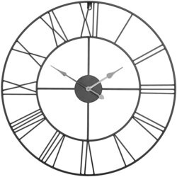 Ambia Home STENSKA URA črna 60 cm Cene