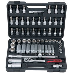 Ks Tools superlock raglja in nastavki 61-Delni set 3/8", (21070817) Cene