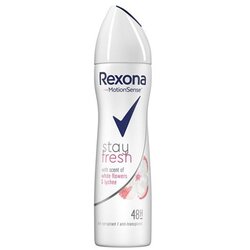 Rexona Dezodorans za njegu kože s mirisom bijelog cvijeća i ličija 150ml Cene