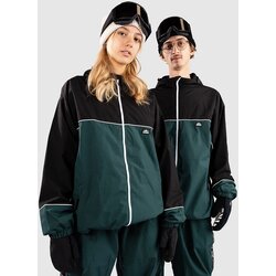 Check The Feed Daily 2 Color Jakna alpine green & black Cene