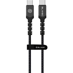 BLAVEC RAPTOR PLETENI KABEL – TIP C NA TIP C – PD 60W 3A 300 cm – črn Cene