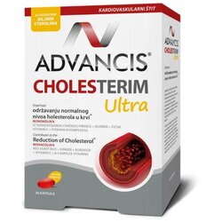 Advancis kapsule cholesterim ultra, 30 kapsula Cene