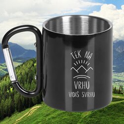 Na vrhu šolja sa karabinerom - Tek vidiš svrhu Cene