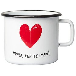 Cuckoo Cups EMAJLIRAN LONČEK ‘HVALA, KER TE IMAM’ Cene