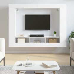 vidaXL TV ormarić bijeli 152 x 22 x 113 cm od konstruiranog drva Cijene