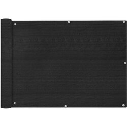  Balkonsko Platno HDPE 75x600 cm Antracitne Barve, (20610629) Cene
