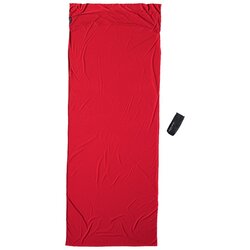 Cocoon TravelSheet Rectangular sleeping bag Cotton, Fabric Red Cene
