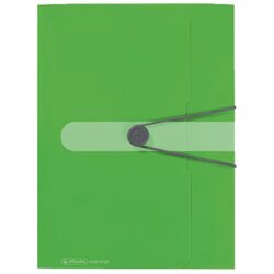 Herlitz Fascikla klapna s gumicom pp A4 11206000 zelena Cene