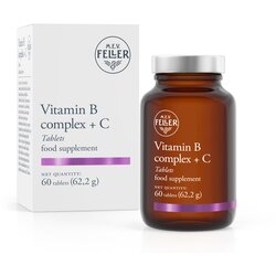 MEV FELLER kompleks vitamina b sa vitaminom c 60 tableta Cene