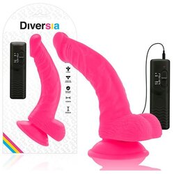 DIVERSIA Vibracijski Penis Flexible Pink (21,5 Cm) Cene