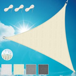SOL ROYAL trikotno zračno senčilo - 3,6 × 3,6 × 3,6 m odprta embalaža Cene