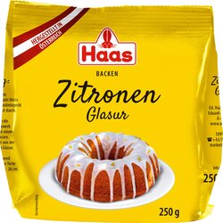 Haas Limonina glazura - 250 g Cene