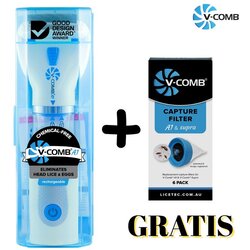 V Comb Licetec V-Comb A1 električni češalj/usisavač za uši i gnjide Cene