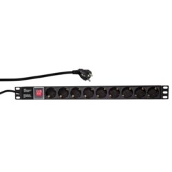 A4N Produzni kabl sa zastitom 9 uticnica 16A, PDU 1U, aluminium sa zastitom, 2m (3) Cene