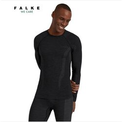 Falke muška majica Wool-Tech, crno Cene