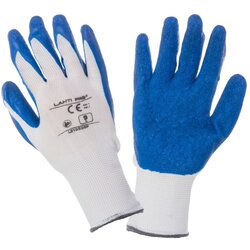 Lahti Pro ROKAVICE ZAŠČITNE LATEX MODRO-BELE XL, (21070957) Cene