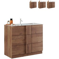 LC Mobili Podna kupaonska komoda s 3 ladice, 80x87 cm - JUPITER 433963-T80 Cijene