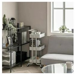 Bolzz Polica storage gray Cene