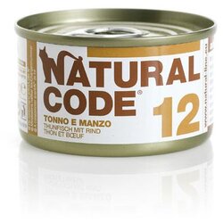 Natural Code cat konzerva za mačke - tuna and beef 85g Cene