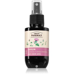Green Pharmacy Burdock & Wheat proteins Care Serum serum proti izpadanju las 100 ml Cene