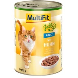 MultiFit Cat Jelly Adult Piščanec 405g konzerva Cene