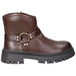 Meivashoes Gležnjarji BOTINES Y9AX239 MODA JOVEN MARRON Kostanjeva Cene