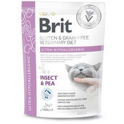 Brit veterinary diet Brit GF Veterinarska dieta za mačke - Ultra Hypoallergenic 400 g Cene