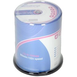  CD-R Mediarange 700 MB, 100/1 Cijene