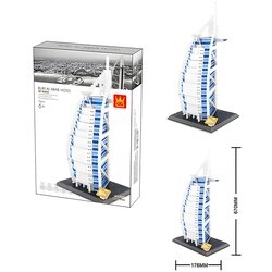3 D PUZZLE BURJ 009 104303 Cene