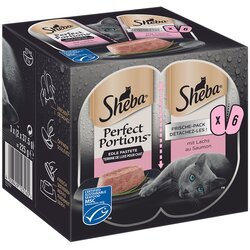Sheba Perfect Portions, 96 x 37,5 g - Pašteta z lososom Cene