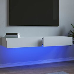 vidaXL TV ormarić s LED svjetlima 2 kom bijeli 60 x 35 x 15 5 cm Cijene
