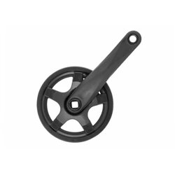 Accura Srednji pogon sport 36t crni sa štitnikom za fat bike Cene