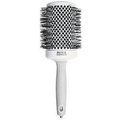 Olivia Garden Belgija expert blowout shine white&grey četka 65mm Cene