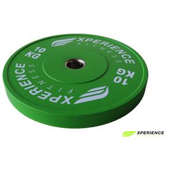 MANIDEA bumper ploče u boji experience fitness 2 x 10 kg zelena Cene