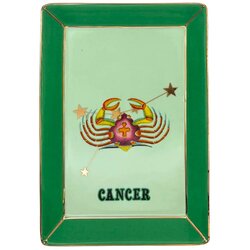 Yvonne Servirni krožnik Zodiac 16,5x12cm / Cancer-Rak / porcelan, (5000255224) Cene