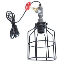 Opviq Stona lampa E27 Grlo, Crno-srebrna Cijene