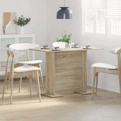  Blagovaonski stol Sonoma hrast 110x60x75 cm Konstruirano drvo Cijene