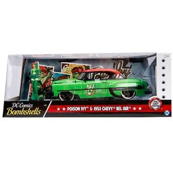Jada Toys DC Comics: Figurica Strupena Ivy in kovinski model avtomobila 1953 Chevy Bel Air 1/24 - Simba Toys Cene