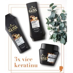 Gliss Ultimate Repair šampon za okrepitev las za suhe in poškodovane lase 250 ml Cene