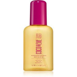 Coco & Eve Sunny Honey Tan Boosting Anti-Aging Body Oil SPF 30 zaščitno olje za pospešitev porjavelosti proti staranju kože SPF 30 150 ml Cene