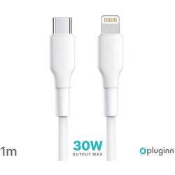  data kabl pluginn pi-pdl 30W type c na lightning beli 1m Cene