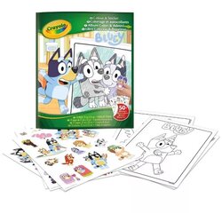 Crayola Crayola: Knjiga za bojanje i naljepnice - Bluey Cene