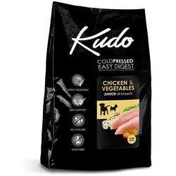 Danube Petfoods Kudo hrana za štence - Chicken and Vegetables JUNIOR - Low Grain 12kg Cene