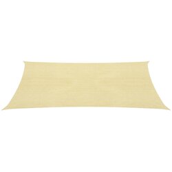 vidaXL sjenica Jedro HDPE Pravokutna 3.6x3.6 m Bež Cijene