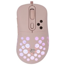 WhiteSh roze-white shark gaming miš azreal Cene