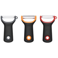 Oxo Good Grips Set of 3 Peelers - Multicolor Kitchen Tools for Effortless Peeling, (21747320) Cene