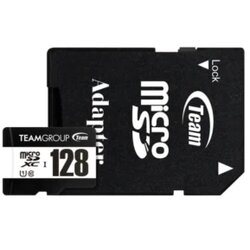 Team MicroSD UHS-I U1 C10 Memory Card 128GB Cene