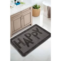 Happy anthracite anthracite bathmat Cene