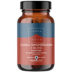 Terranova CoQ10, Magnezijum i Glog Kompleks, 50 Kapsula - Srčana Podrška Cene